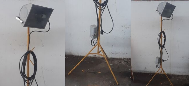 Torre con foco HPIT 400w
