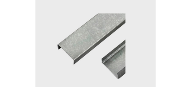 Barra de acero galvanizado 52 x 30 mm (L=2m)